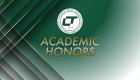 Graphic with green and gold featuring the Lincoln Trail College logo and states Academic Honors