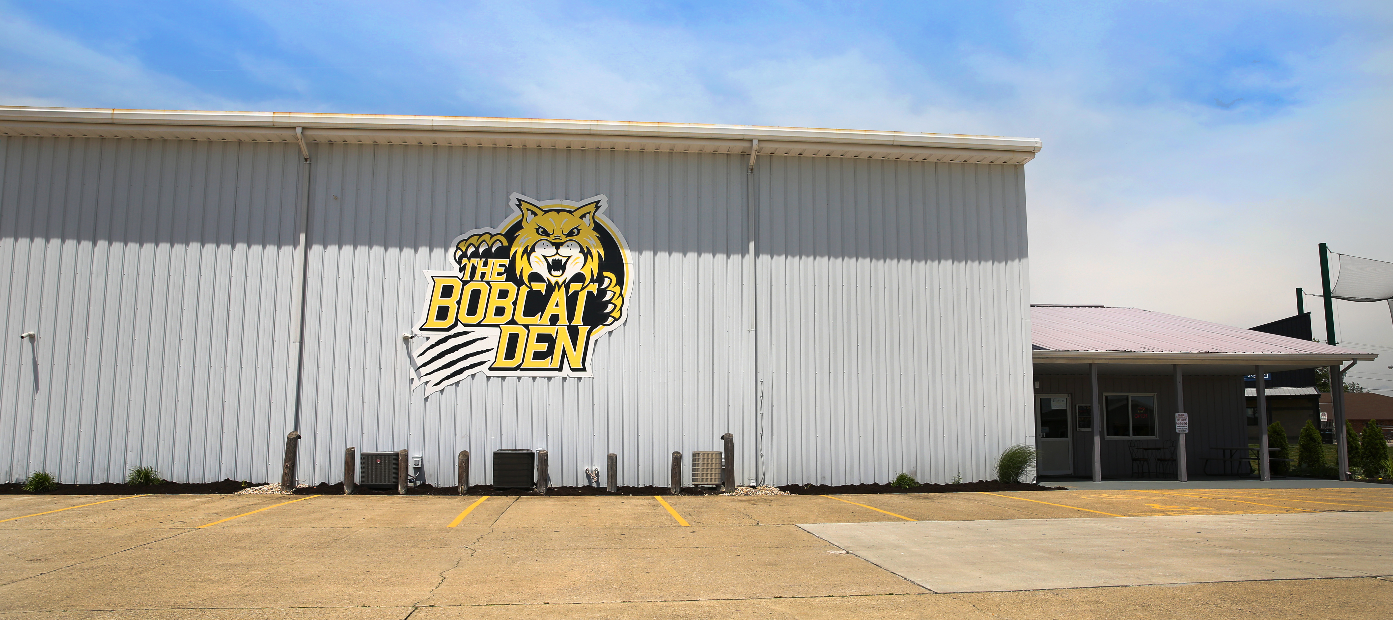 The Bobcat Den building