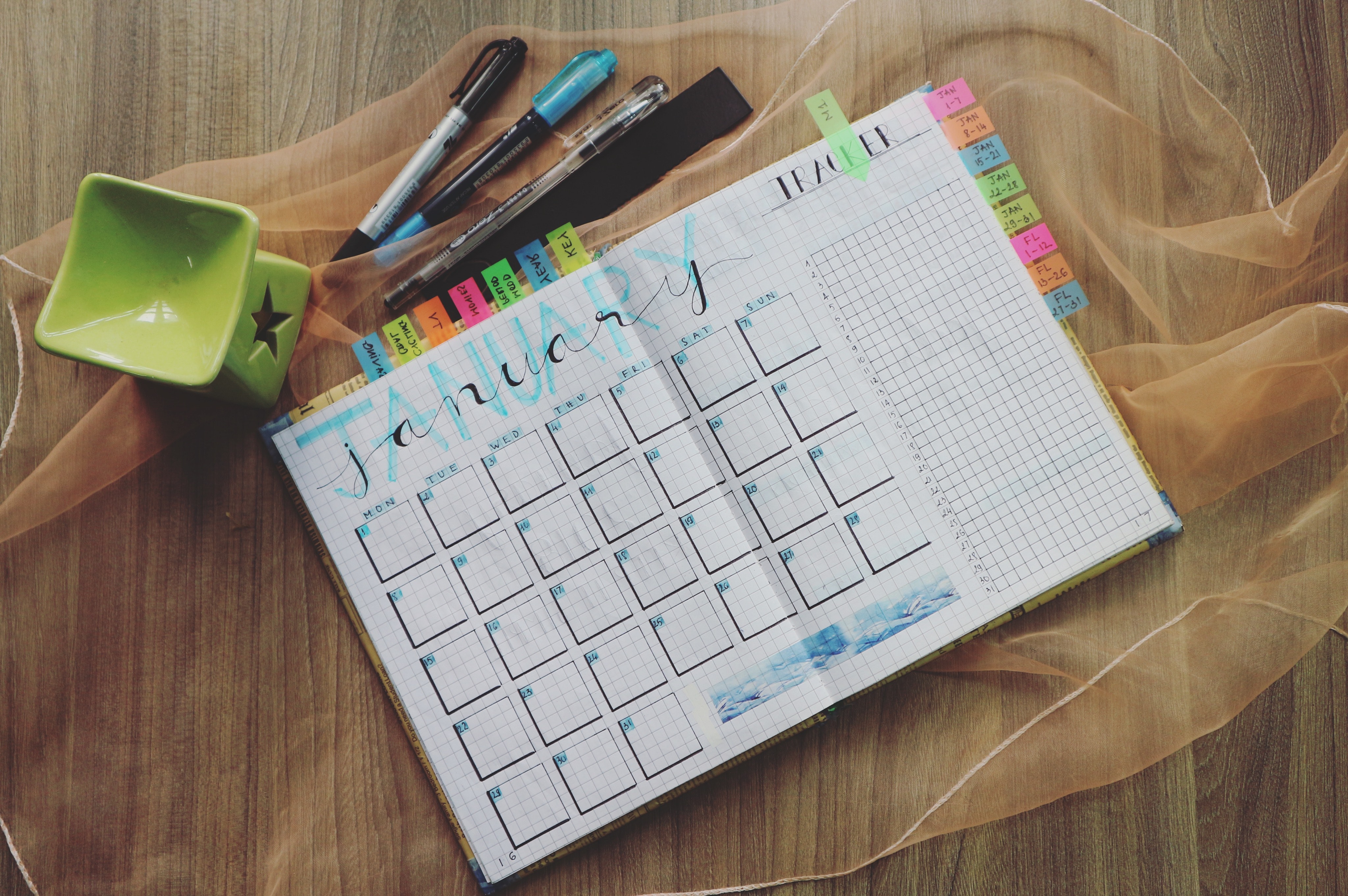 Monthly Planner Book