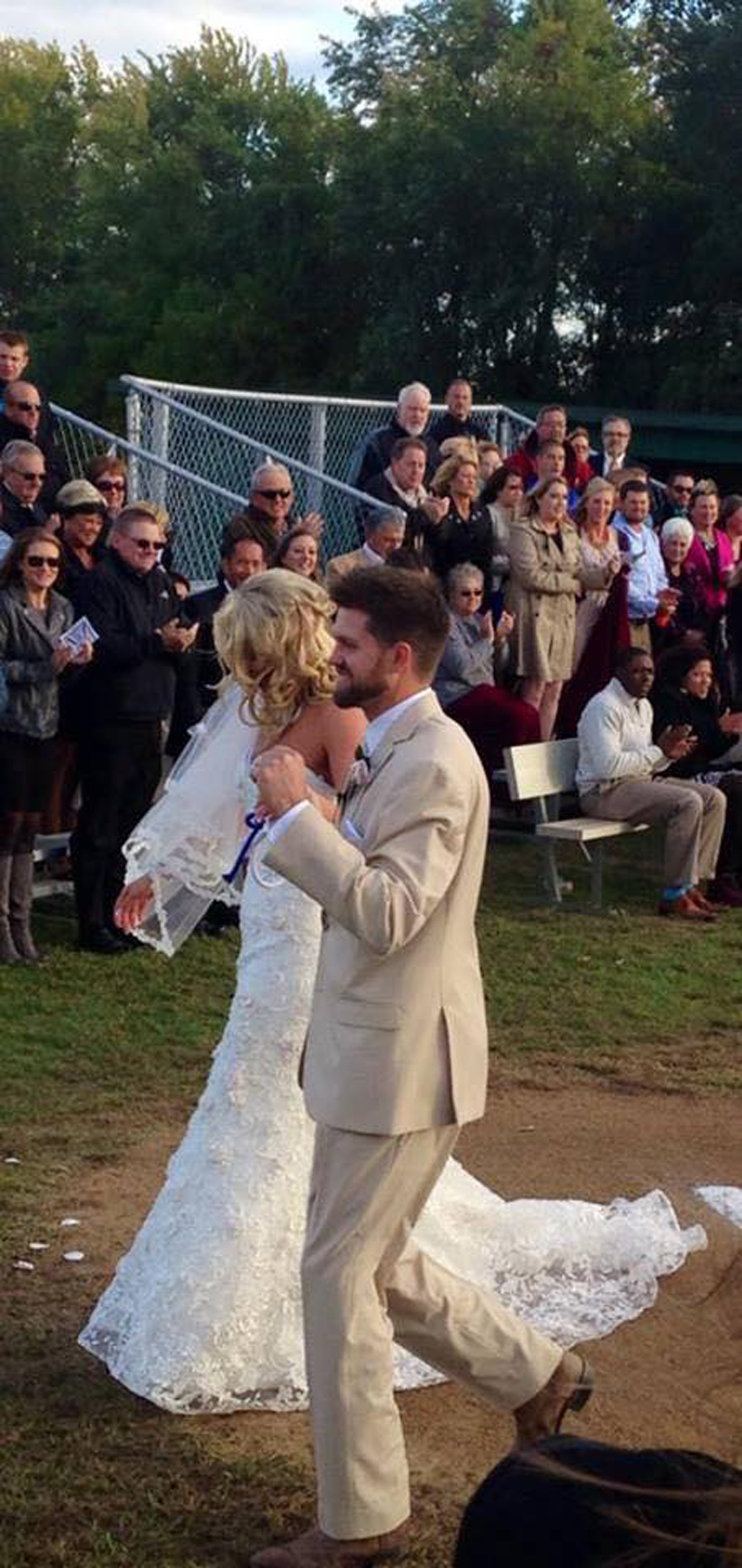 Ross and Nikki Westdorp posing together, celebrating their continued connection to LTC.