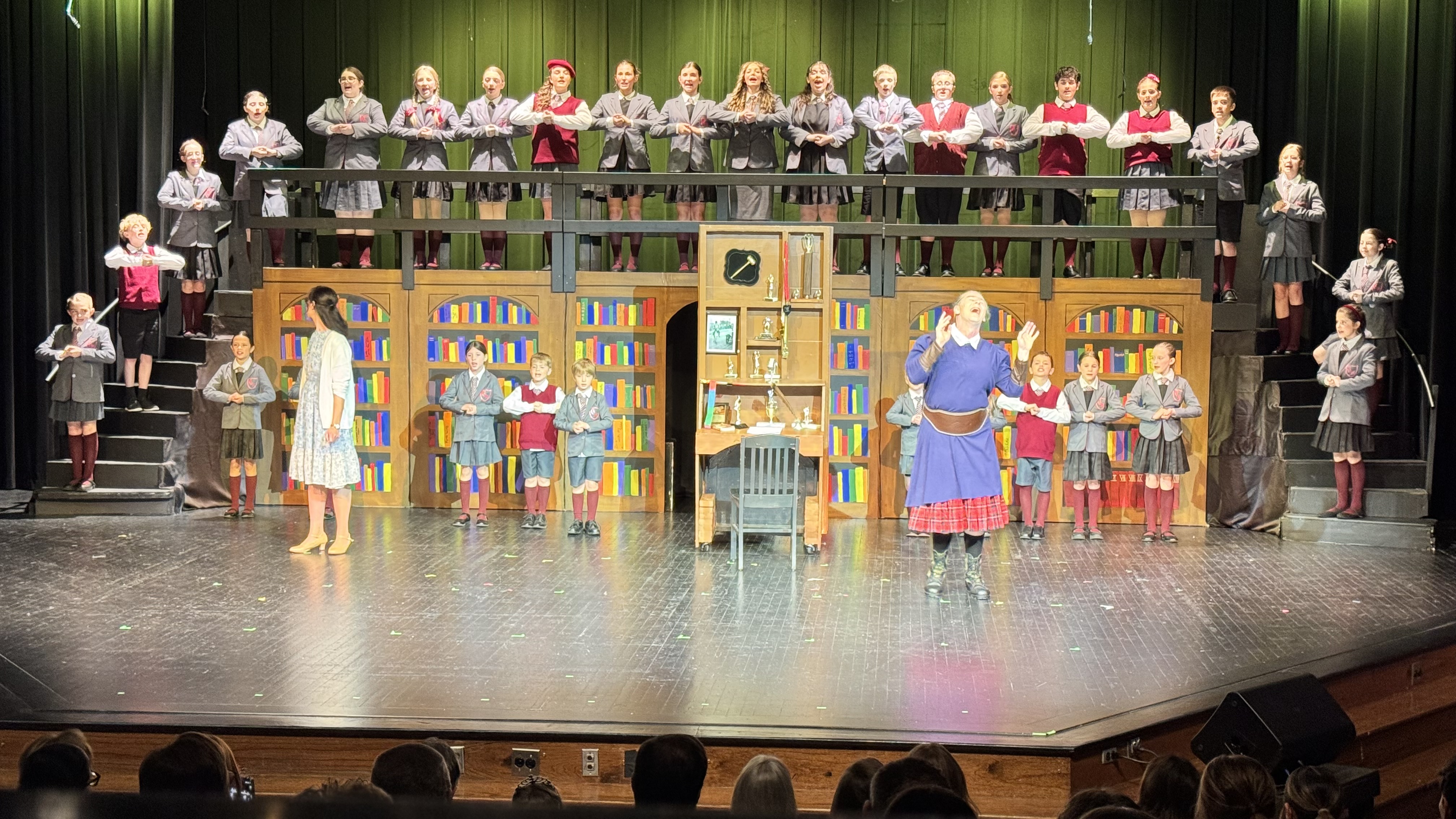 Matilda the musical classroom scene