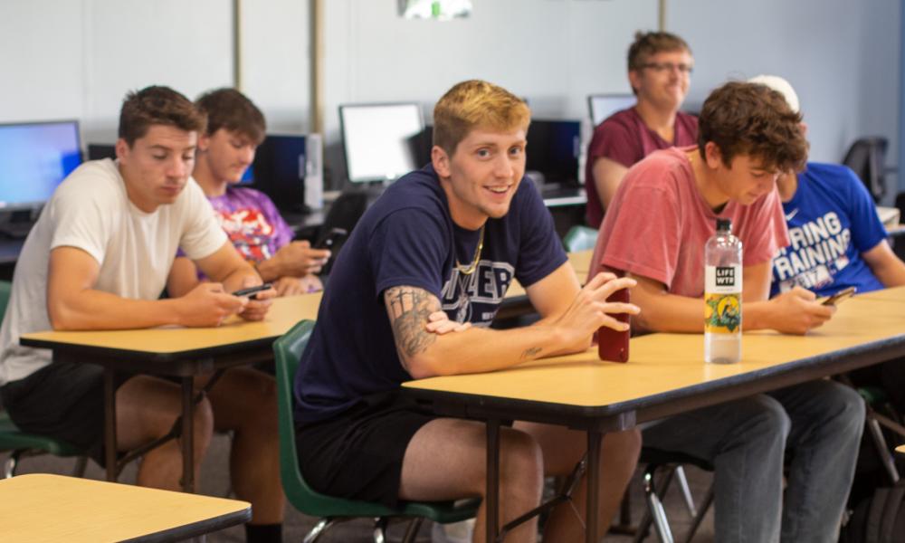 Group of Students in class