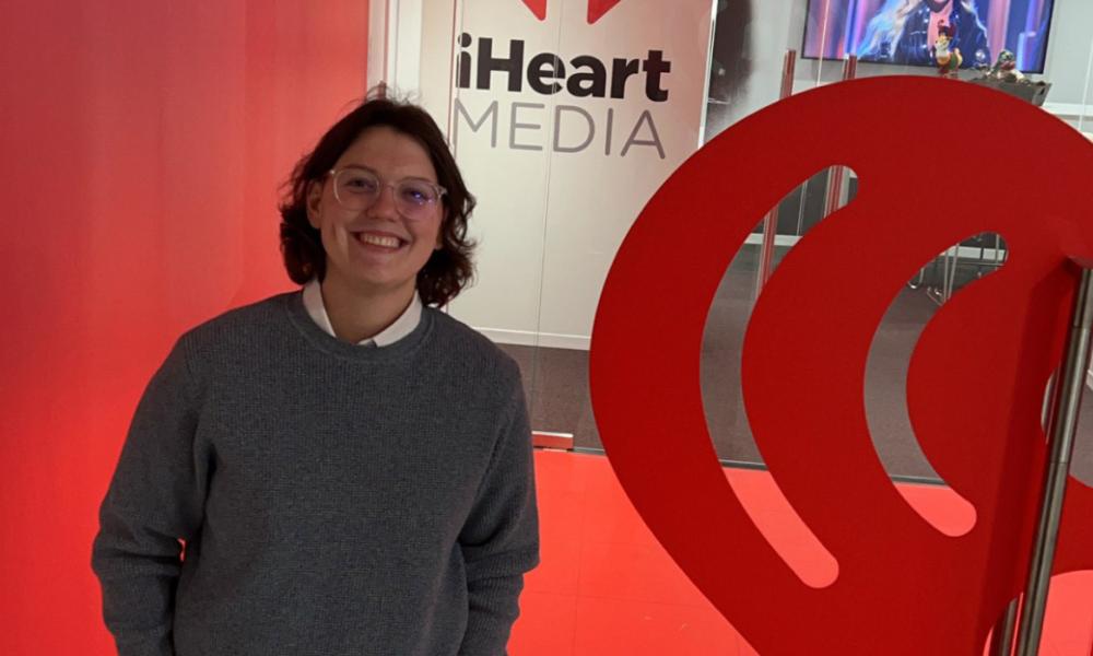 A photo of Mallory Mundy at the iHeart Media Office