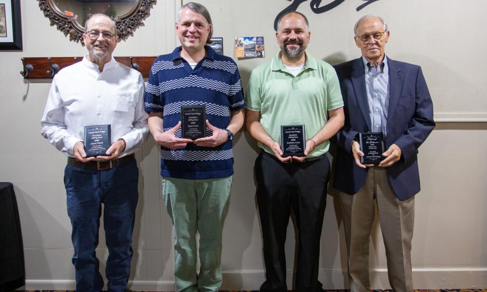 Left to right: David Hasty, Andrew Corn, Ryan Corn, Ken Hohlbaugh