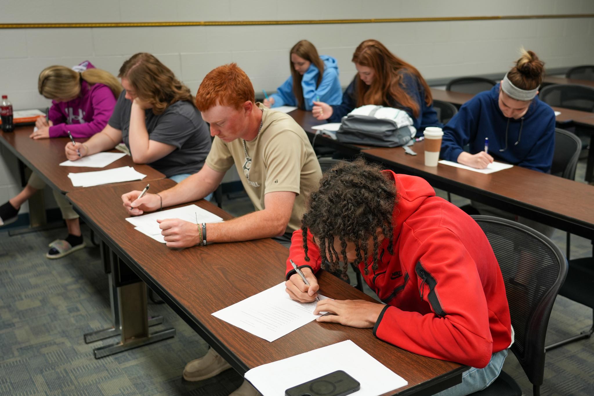Students in classroom
