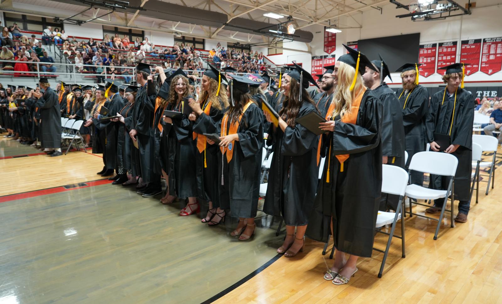 A group of Frontier Community College students that graduated in 2026.