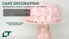 Cake Decorating flyer