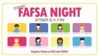 Graphic for FAFSA Night