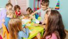 Teacher working with children in classroom