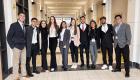 A group of Lincoln Trail College FBLA students posing for a group photo