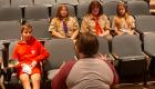 Taylor Dahlberg talks with Scouts about the Theatre Merit Badge