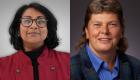 Headshots of Dr. Sharmila Kakac and Dr. Cathy Robb
