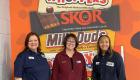 Local Hershey executives stand with Barb Shimer from the Crawford County United Way