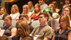 A group of future educators watch during the Future Educators Summit at LTC