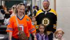 Trick or treaters make their way through Williams Hall during Trick or Treat at the Trail.