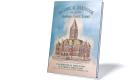 Book cover of Historical Handbook of Crawford County, Illinois by Clarence M. Phillips and G. Kent Phillips, edited with additional material by Kim Carroll Cox. The cover features an illustration of the historic Crawford County Courthouse in Robinson, Illinois, against a soft blue and peach background.